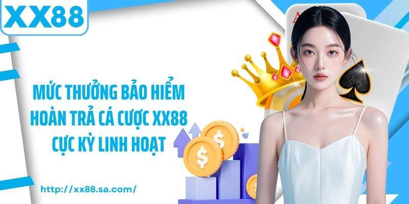 Bảo Hiểm Hằng Ngày XX88: Siêu Ưu Đãi Hoàn Trả Cho Hội Viên 4 Mức thưởng bảo hiểm hoàn trả cá cược XX88 cực kỳ linh hoạt